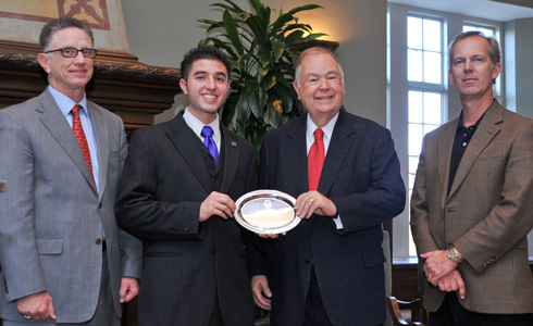 Moises Martinez Named CoE's Outstanding Senior